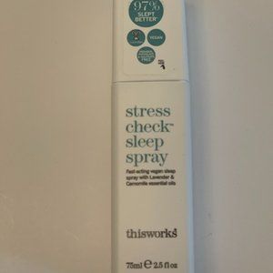 NEW ThisWorks Lavender Chamomile Stress Check Sleep Spray Essential Oils